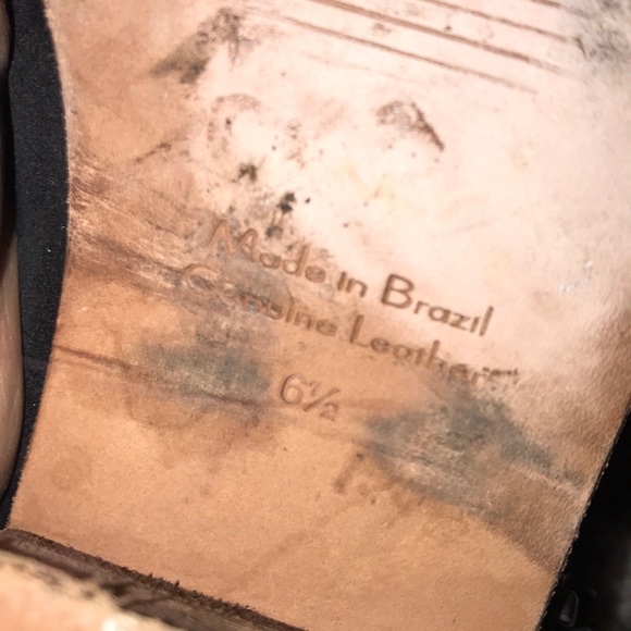 SOLD! Madewell Black Suede Janice Ankle Booties - Picture 5 of 8